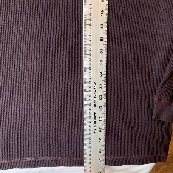 Taylor & Henry Men’s Long Sleeve V-neck 3 Buttons Sweatshirt size 2XL,Taupe Gray - Picture 4 of 8